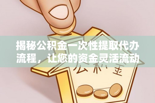 龙安揭秘公积金一次性提取代办流程，让您的资金灵活流动
