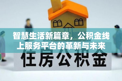 龙安智慧生活新篇章，公积金线上服务平台的革新与未来